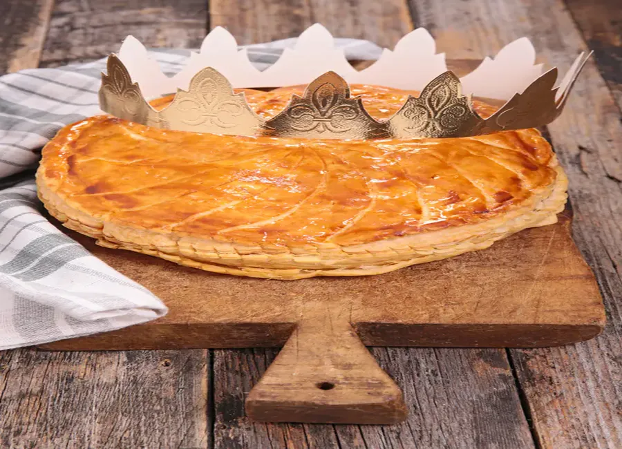 Galette des rois au goût de calisson