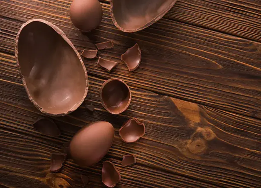 Coques en chocolat