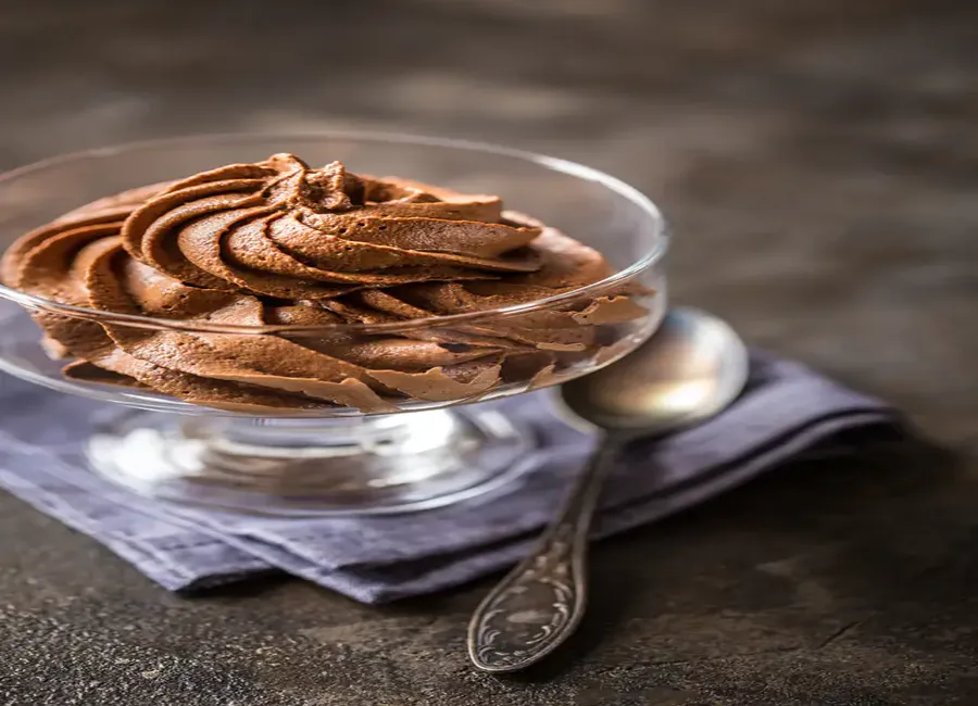 Mousse au chocolat sans oeufs