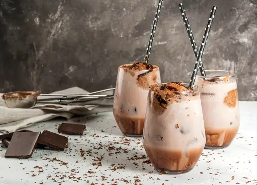 Milk shake merveilleux au chocolat