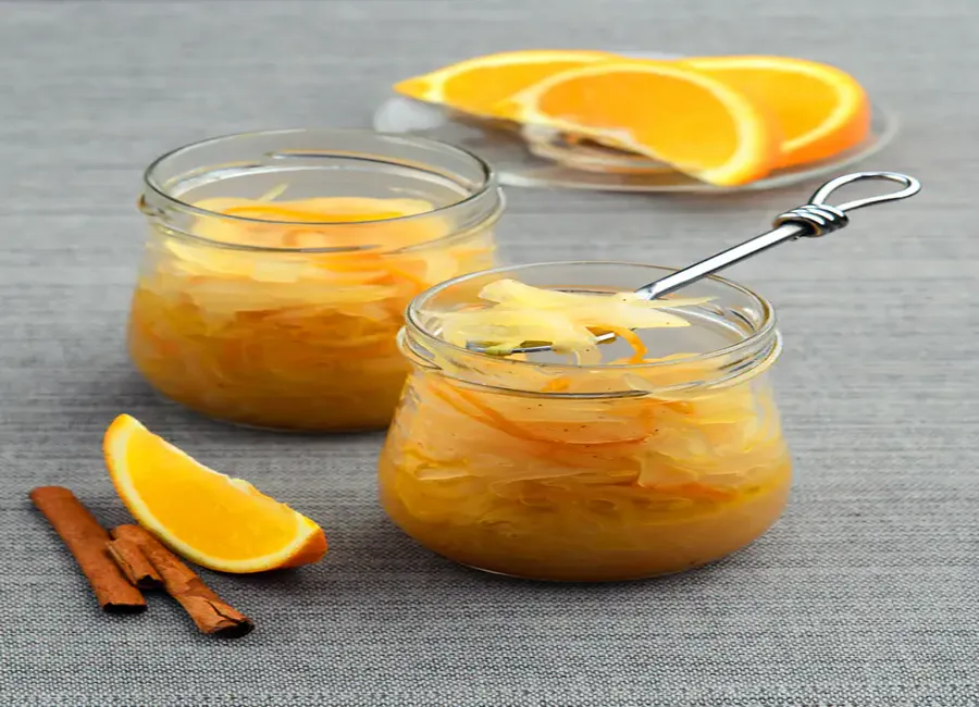 Confiture oignons oranges de lili
