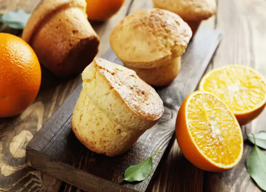 Muffins à l'orange