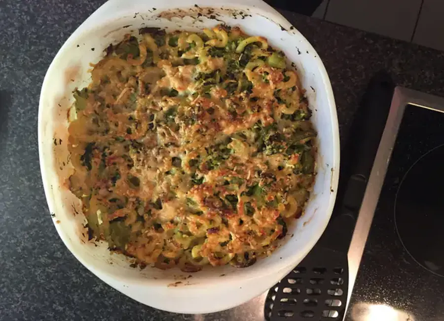 Pâtes grâtinées aux brocolis