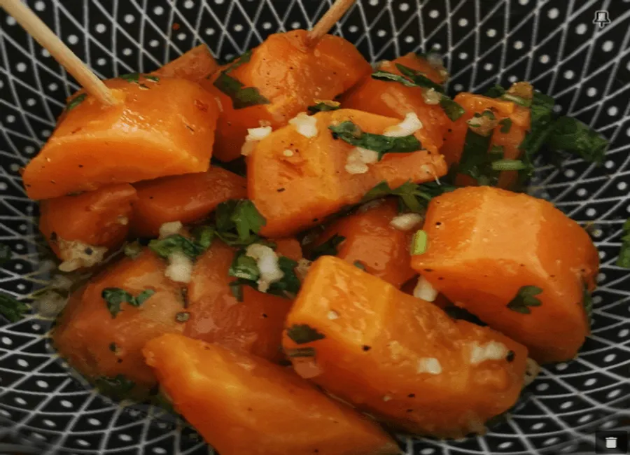 Carottes "vite fait, bien fait" façon maroc