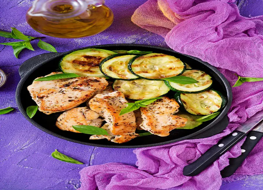 Poulet mariné à la moutarde (light)