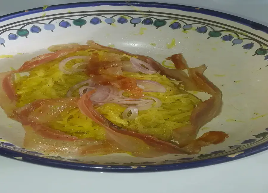 Betteraves crues aux lardons