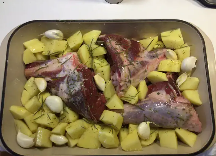 Souris d'agneau à la crème