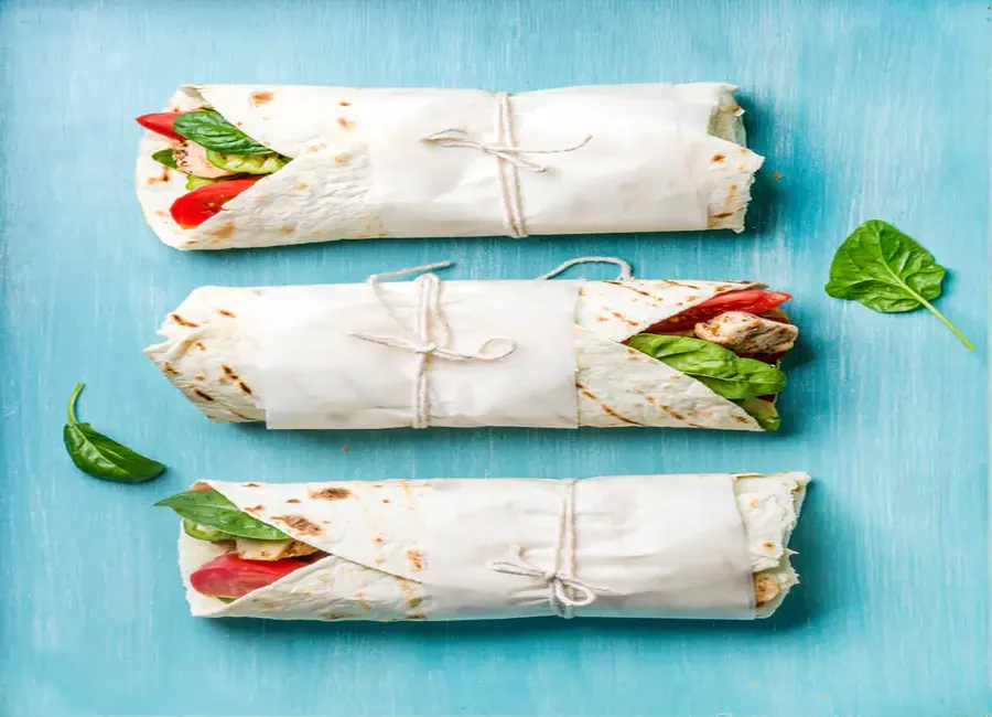 Wrap minceur dinde ou poulet