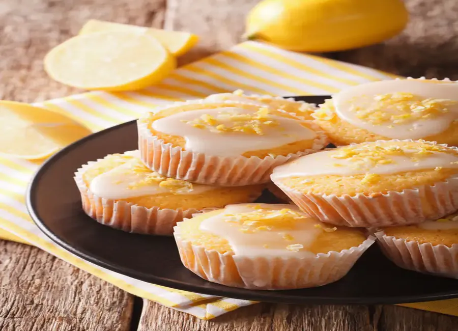 Cupcake citron pour st valentin