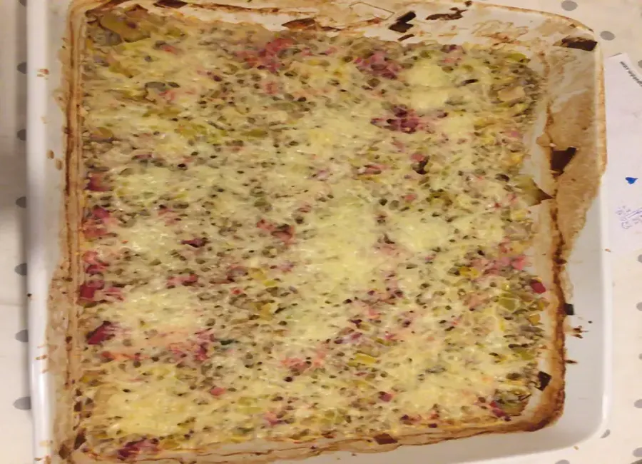 Gratin de sarrasin aux poireaux