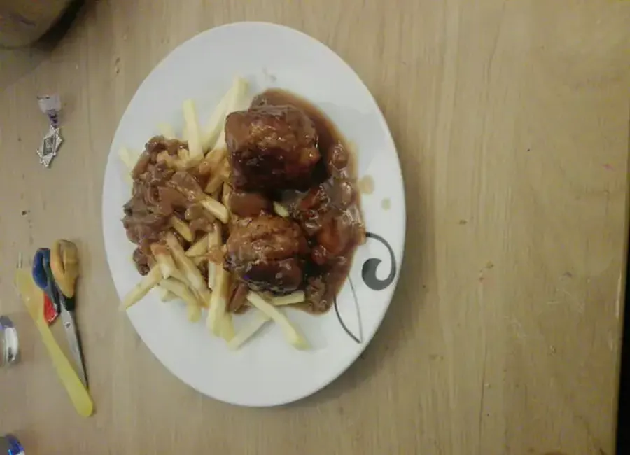 Boulettes de viande sauce chasseur