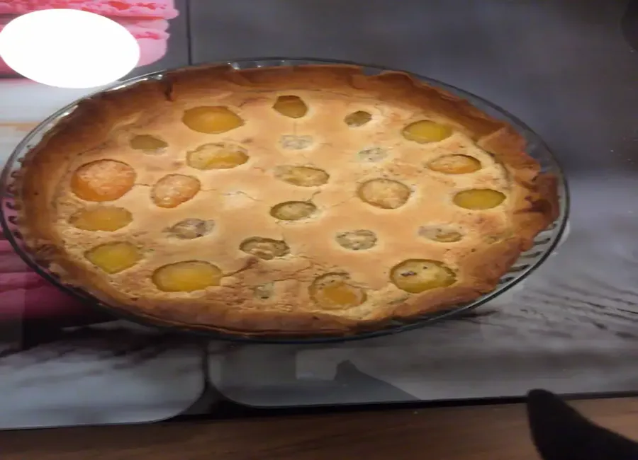 Tarte bourdaloue aux abricots