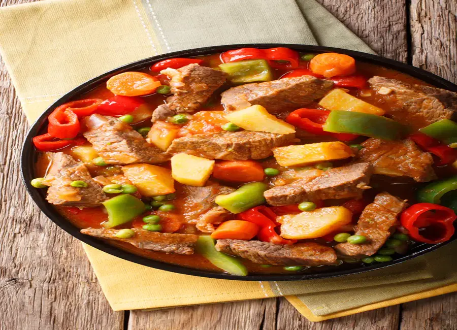 Boeuf mijoté aux légumes