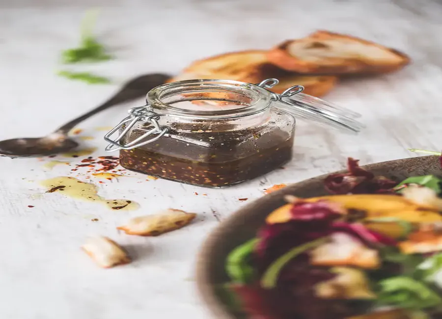Vinaigrette à la moutarde à l'ancienne