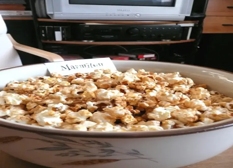 Pop corn caramélisé