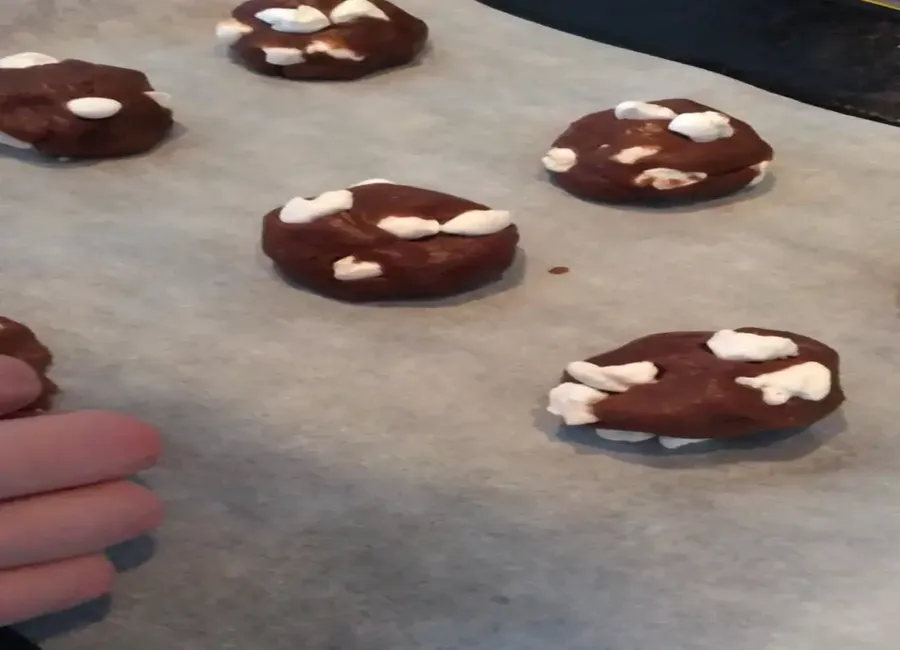 Cookies au marshmallow