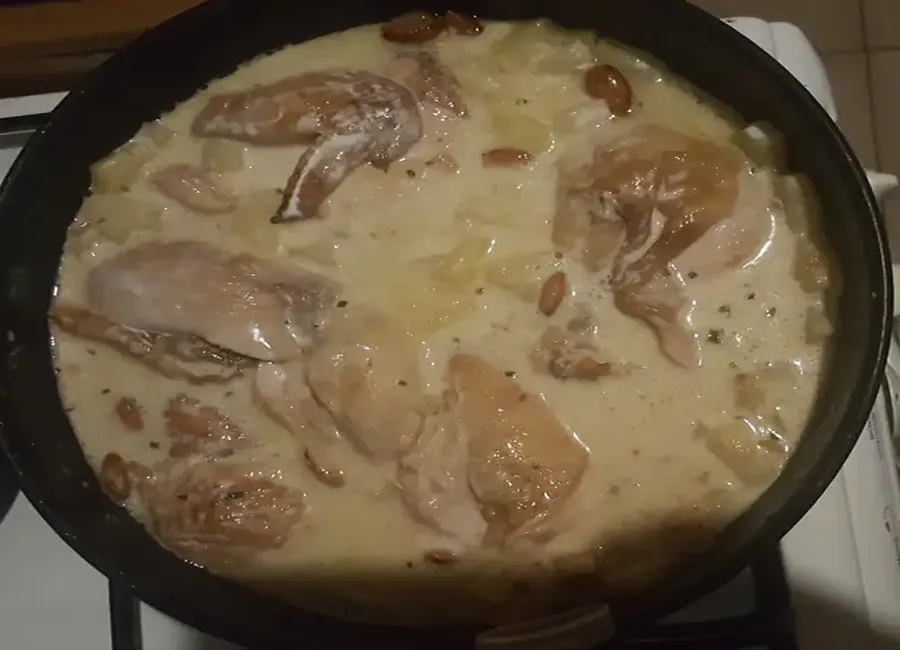 Poulet fumé à l'ananas