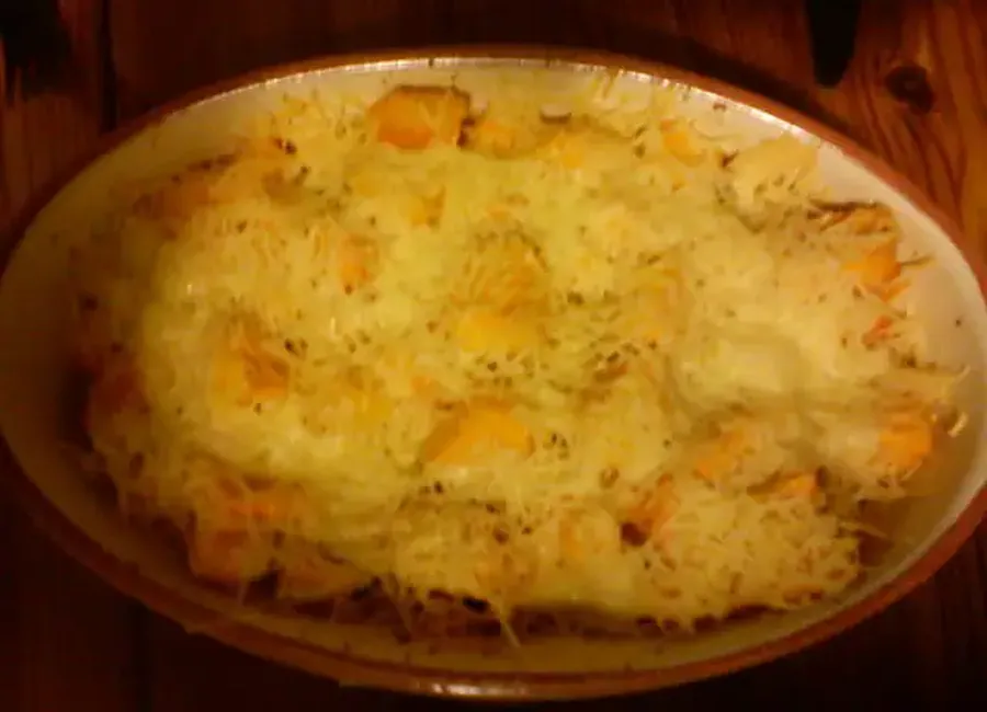 Courge 'butternut' cuite au four
