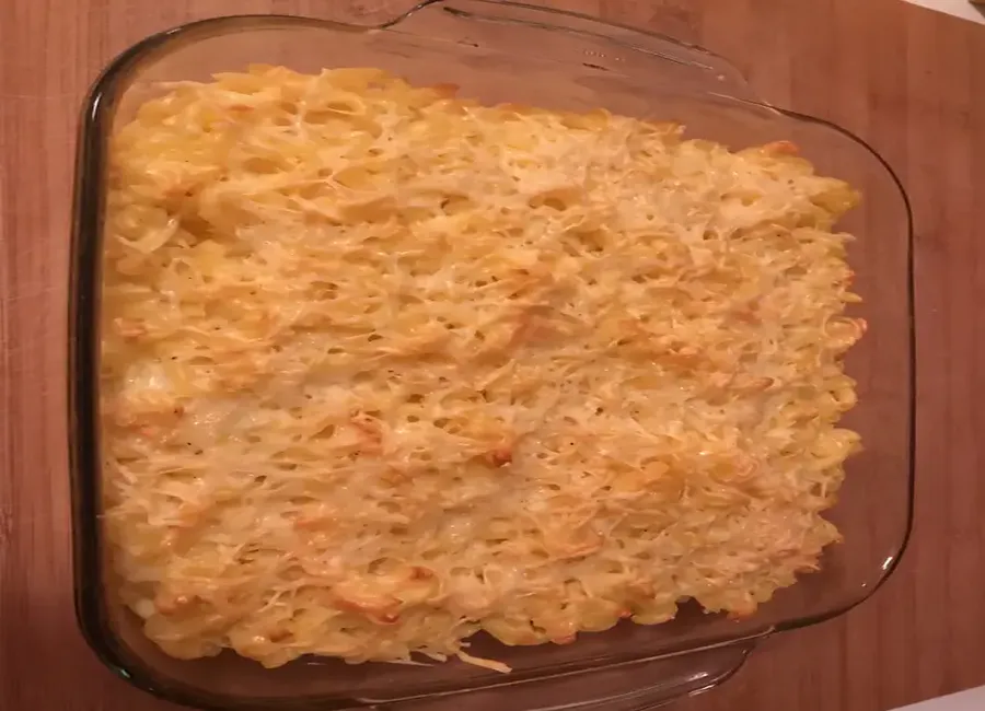 Gratin de pâtes à ma façon