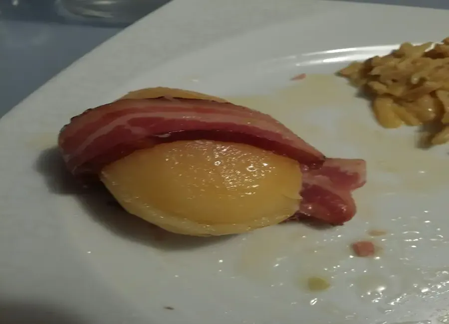 Pommes de terre au lard fumé et à l'ail