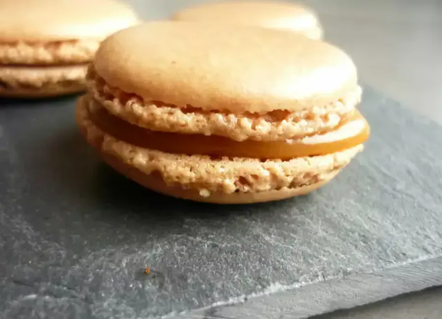 Macarons faciles au caramel au beurre salé