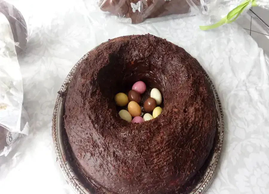 Nid de pâque choco-noisette