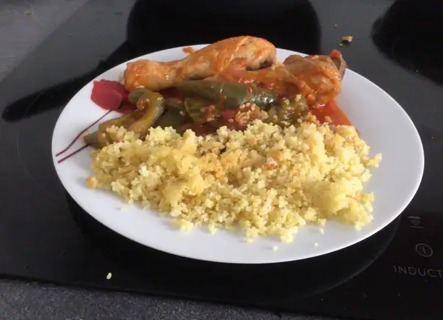 Poulet aux poivrons à ma façon