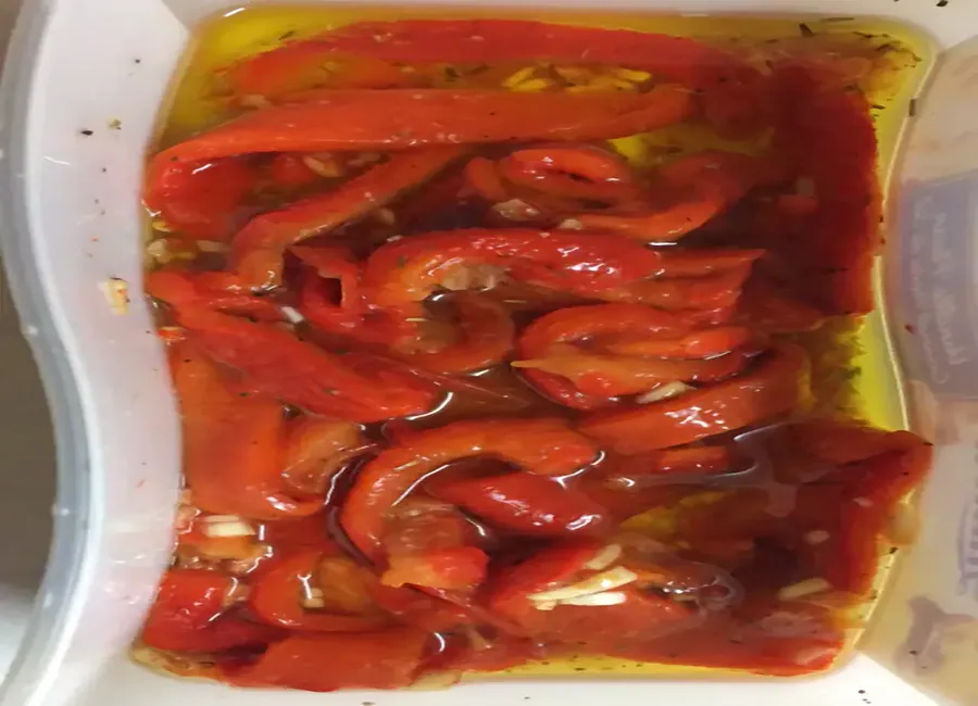 Poivrons à l'huile niçois