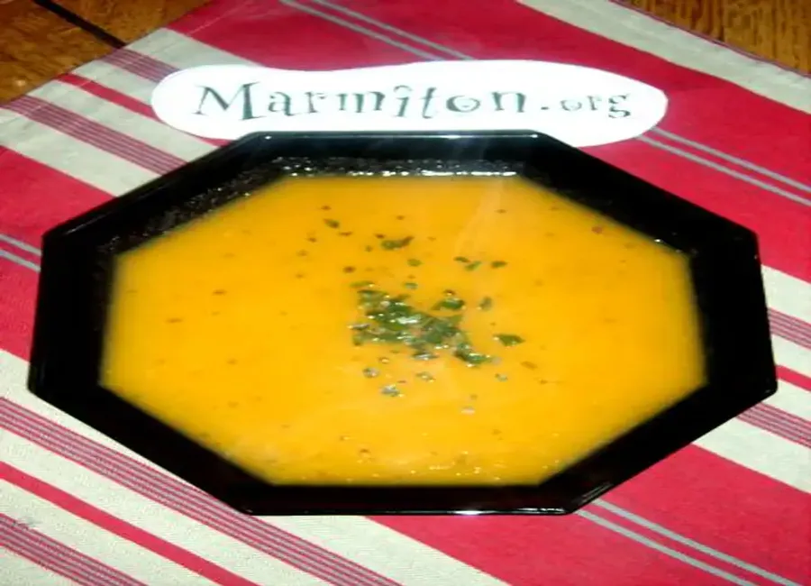 Soupe de tomates et carottes