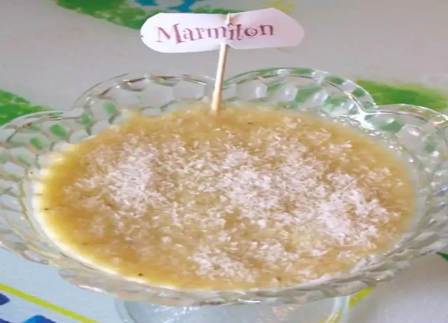 Crème de bananes à la hawaïenne