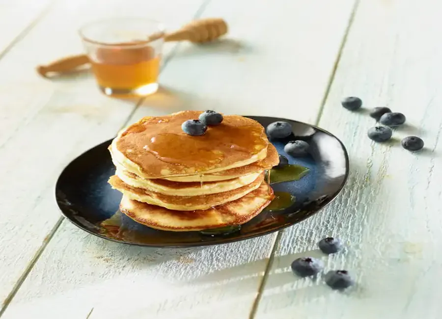 Pancakes au lait concentré sucré