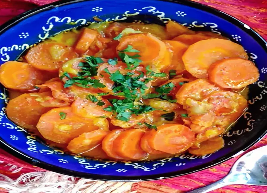 Carottes au lait de coco