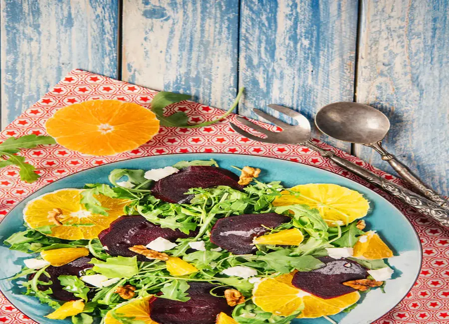 Salade de betteraves à l'orientale