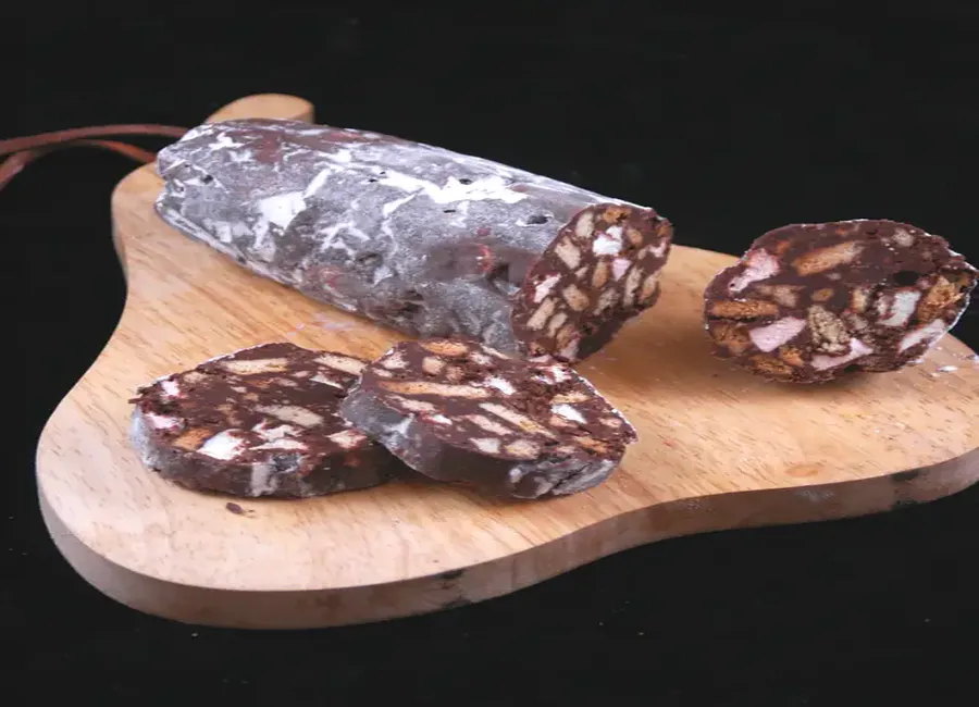 Saucisson au chocolat facile