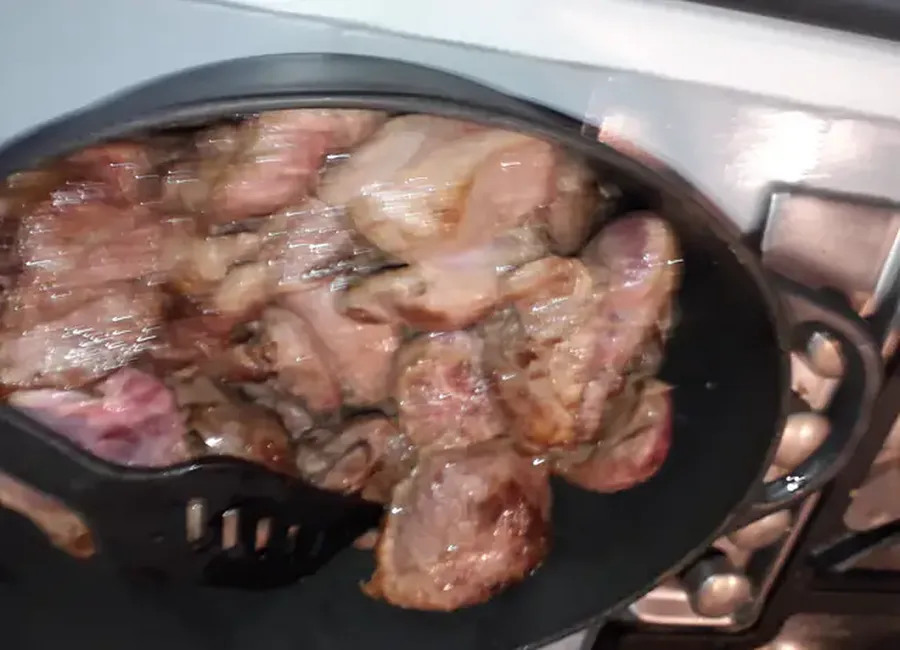 Noix de joue de porc aux champignons