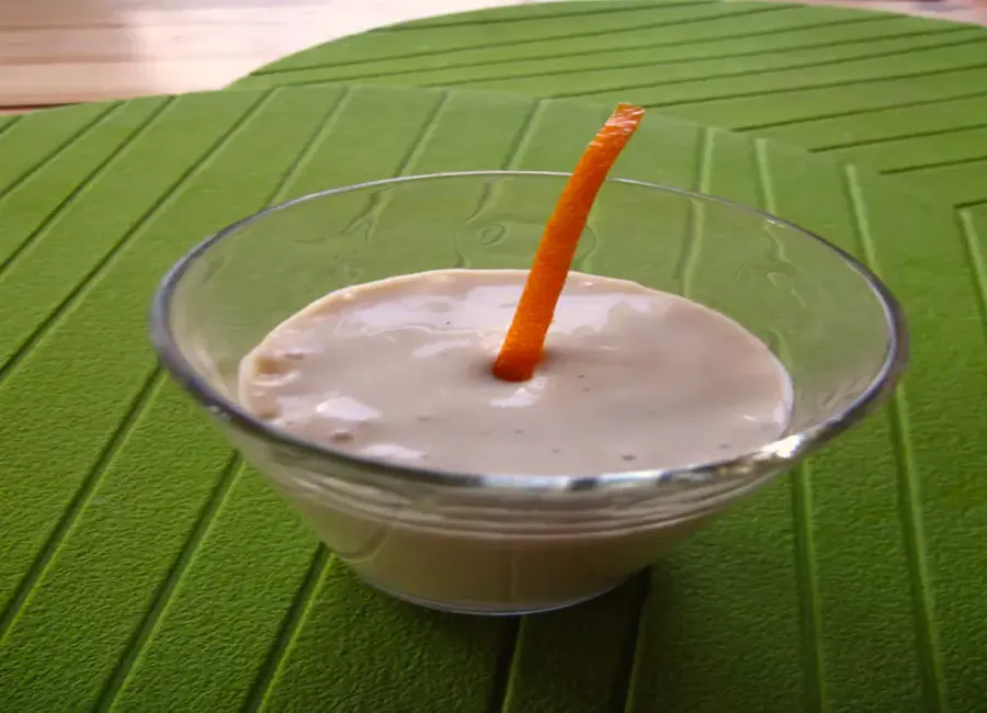 Crème de banane au tofu