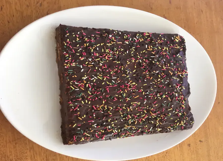 Gâteau au thés bruns