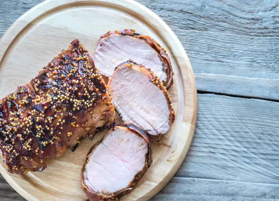 Mignon de porc à la moutarde