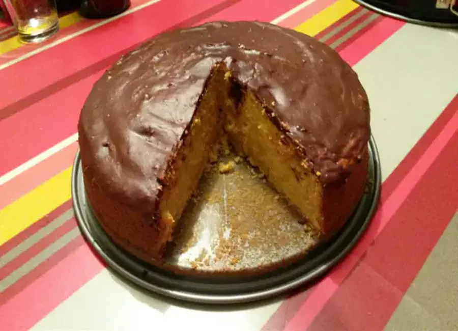 Gateau express à la clementine ( au robot )