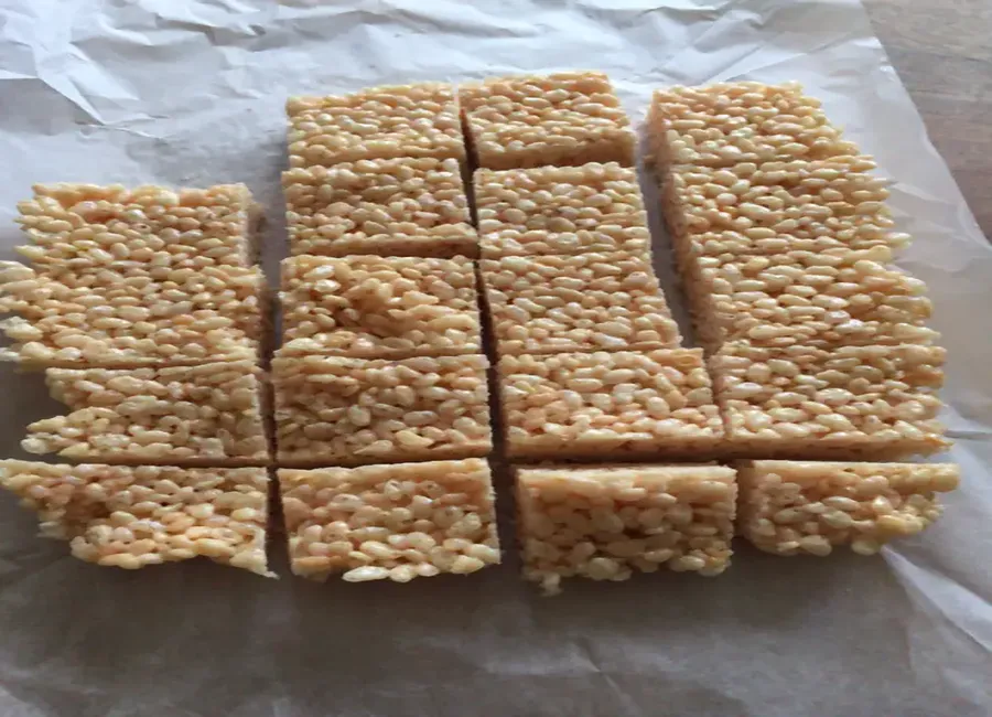 Carrés aux rice krispies