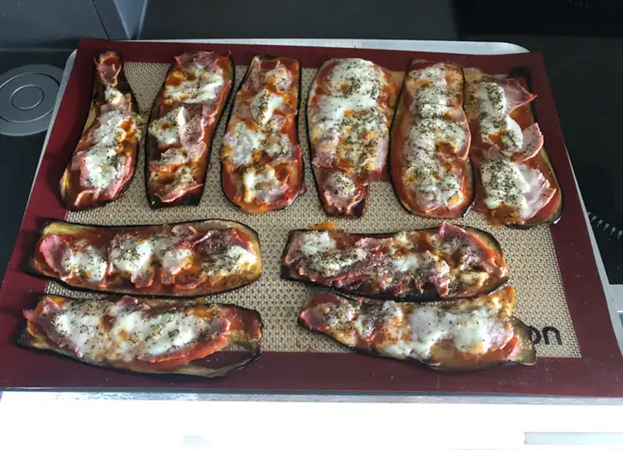Mademoiselle aubergine en tartine (sans pain)