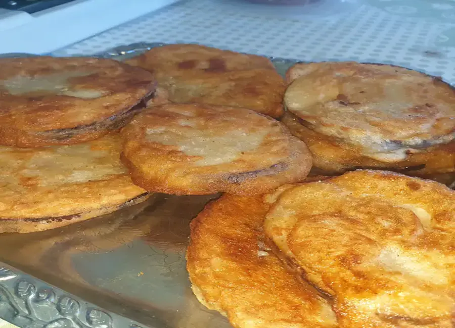 Beignets d'aubergines