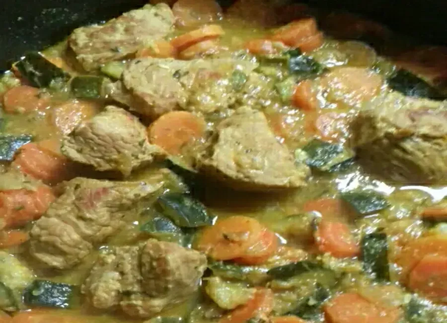 Sauté de veau façon tajine
