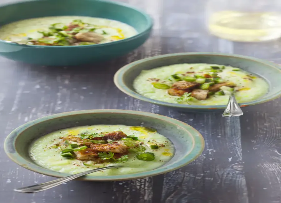 Soupe de concombre