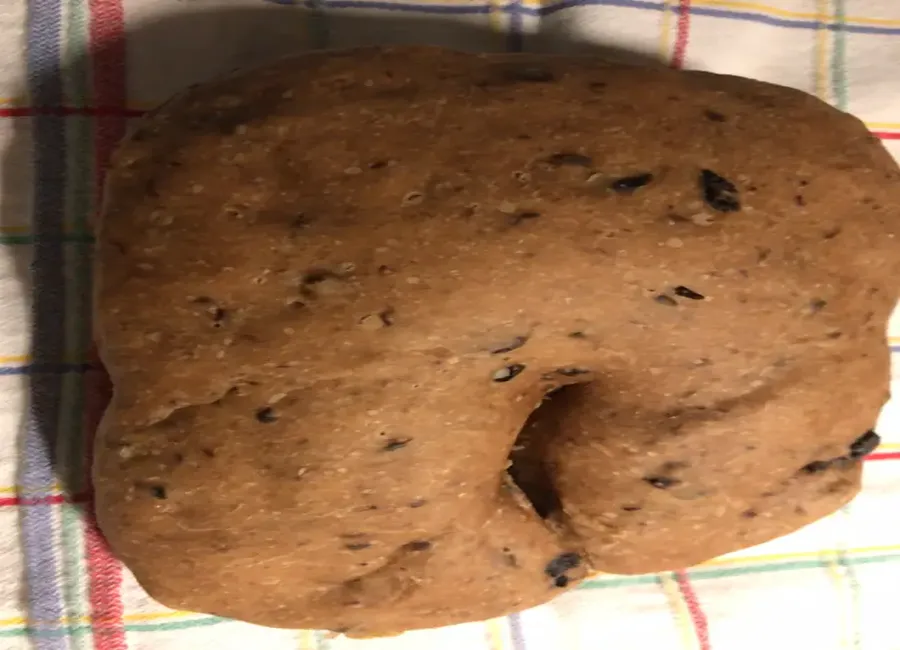 Pain aux olives en map