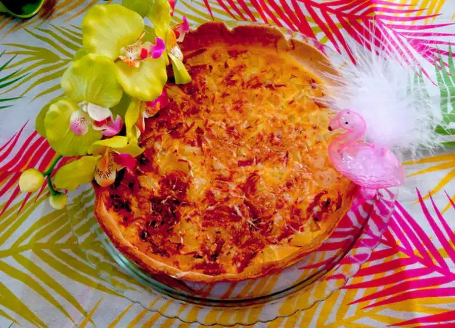 Quiche des tropiques