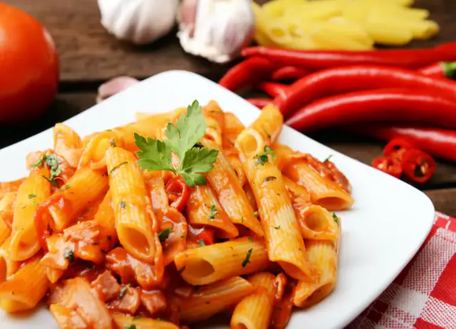 Pennes sauce tomate à ma façon