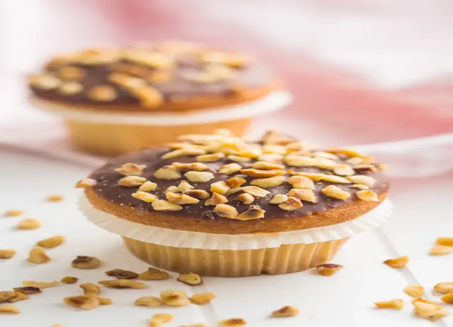 Muffins noisette chocolat