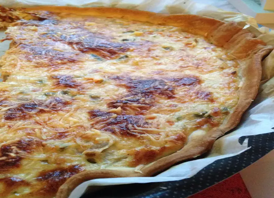 Quiche thon macédoine de légumes