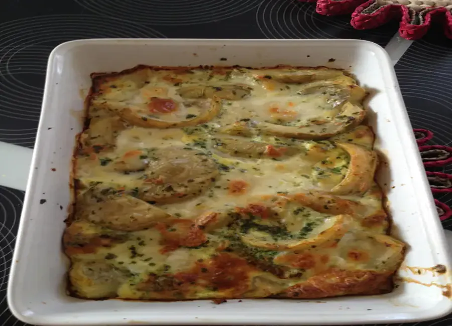 Artichauts gratinés à la mozart est là !!!